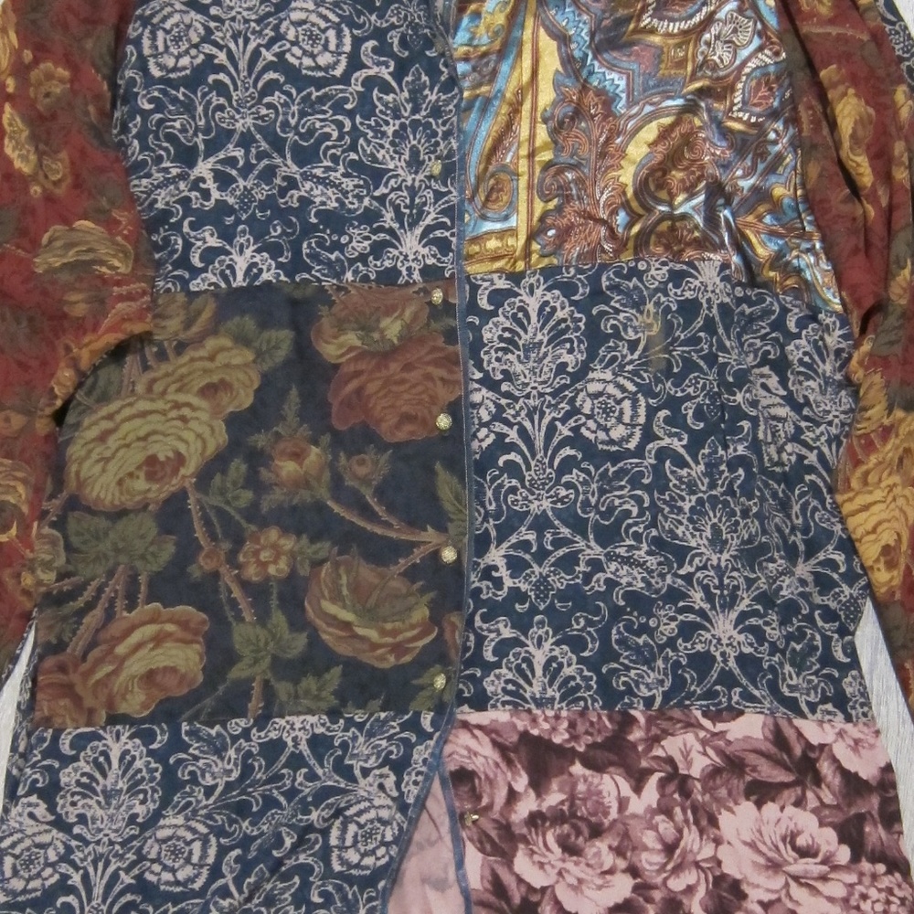 Vintage 90's Nothing Matches Anytime Anywhere Outfit Shirt & Pants Set sz 1 S-M - Picture 4 of 7